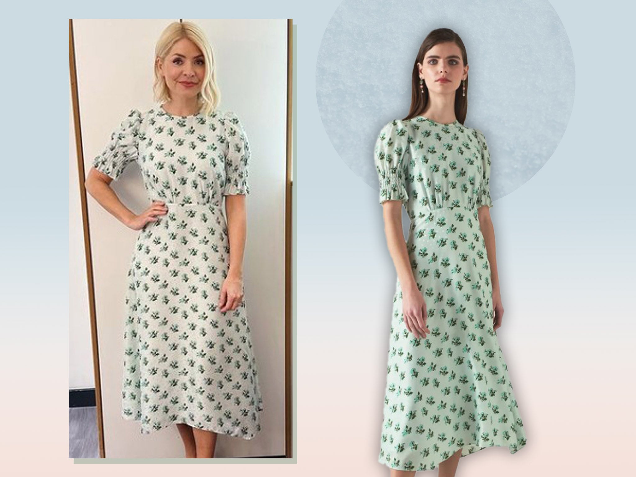 Holly Willoughby s dress Shop the midi dress The Independent